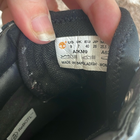 Timberland Courmayeur Valley Mid Boot Black - Picture 9 of 9